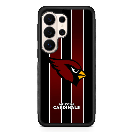 NFL Arizona Cardinals Strike Line Samsung Galaxy S26 Ultra Case | Slim Protective Case for Samsung Galaxy S26 Ultra