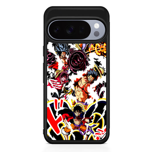 One Piece Luffy Gear Transformation Google Pixel 10 Pro Case | Slim Google Pixel 10 Pro Rubber Case
