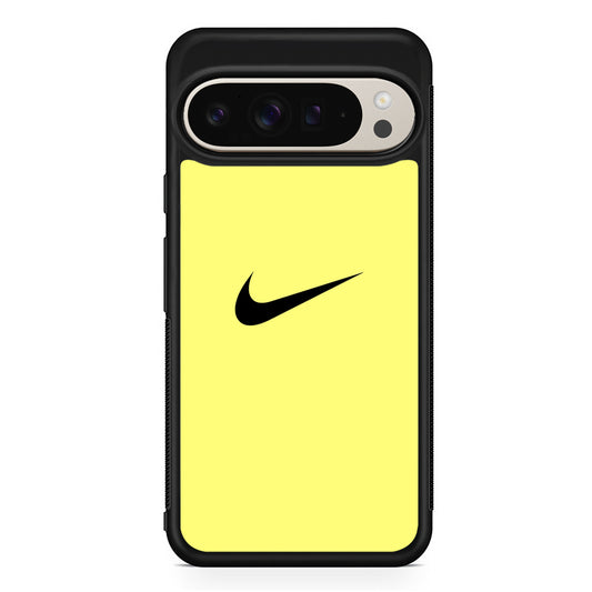 Nike Simple Cream Google Pixel 9 Pro Case | Slim Protective Cover