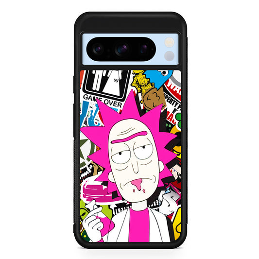 Dr Rick Sanchez Scientist Google Pixel 8 Pro Case | Slim Rubber Case for Google Pixel 8 Pro