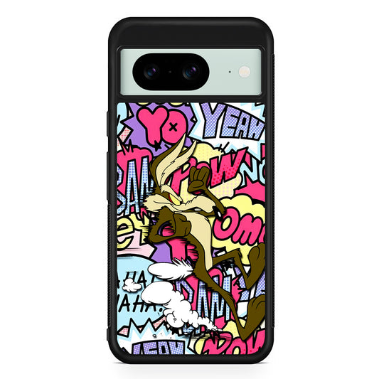 Coyote Run Too Far Google Pixel 8 Case | Durable Protective Cover for Google Pixel 8