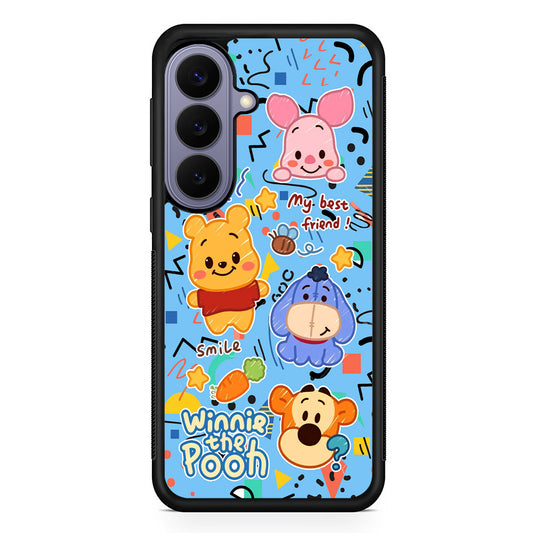 Winnie The Pooh The Best Friend Samsung Galaxy S26 Case | Durable Rubber Case for Samsung Galaxy S26