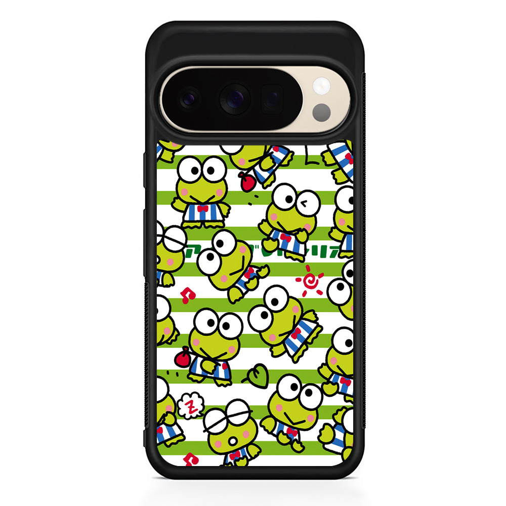 Keroppi Want to Vacation Google Pixel 10 Pro XL Case | Slim Google Pixel 10 Pro XL Protective Case