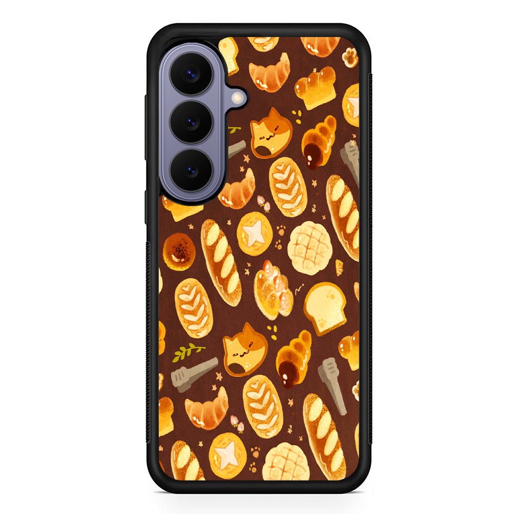 Bakery and Sweet Bread Samsung Galaxy S26 Case | Durable Rubber Case for Samsung Galaxy S26