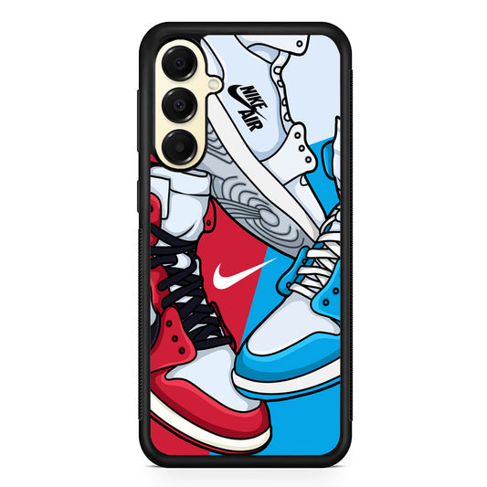 Nike Sneak Shoes Samsung Galaxy A16 Case | Custom Protective Samsung Galaxy A16 Case