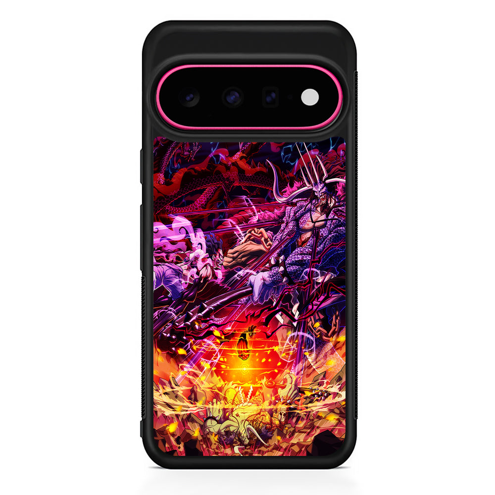 One Piece Luffy VS Kaido Google Pixel 11 Case | Slim Shockproof Cover