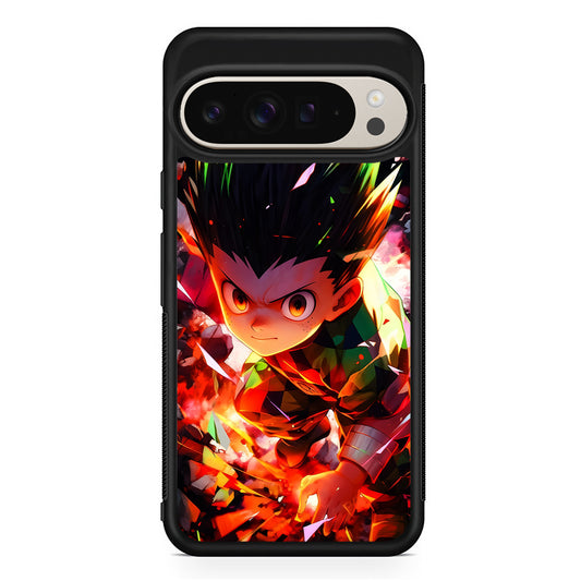 Hunter x Hunter Gon Freecss in Action Google Pixel 9 Pro Case | Slim Protective Cover