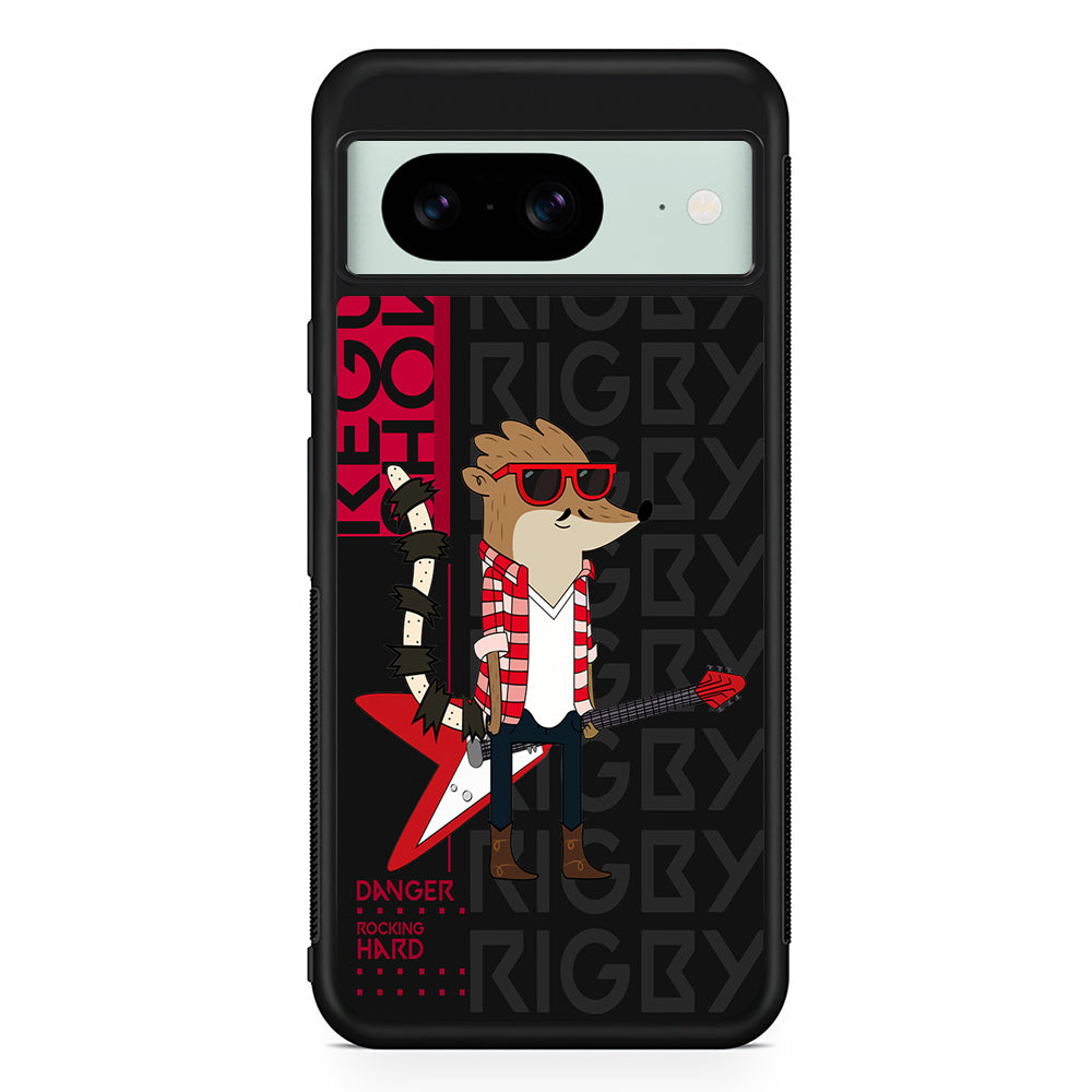 Regular Show Rigby Rockstar Google Pixel 8 Case | Durable Protective Cover for Google Pixel 8