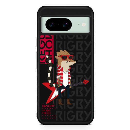 Regular Show Rigby Rockstar Google Pixel 8 Case | Durable Protective Cover for Google Pixel 8