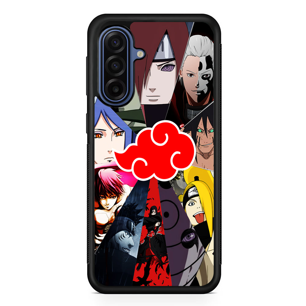 Naruto Akatsuki Clan Member Samsung Galaxy A17 Case | Slim Protective Phone Cover