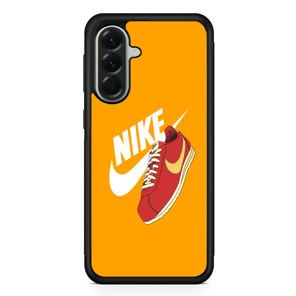 Nike Sneaker Shoes Red Samsung Galaxy A56 Case | Durable Samsung Galaxy A56 Cover