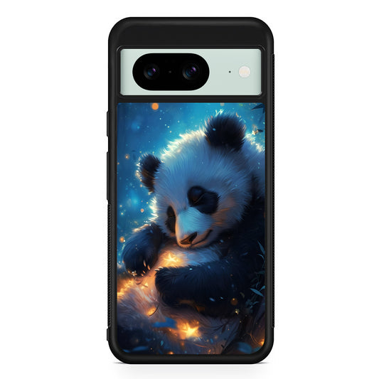 Cute Panda is Sleeping Google Pixel 8 Case | Durable Protective Cover for Google Pixel 8
