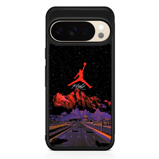 Air Jordan Night Road Landscape Google Pixel 10 Pro XL Case | Slim Google Pixel 10 Pro XL Protective Case