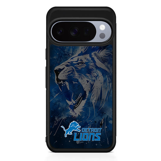 NFL Detroit Lions Roar Google Pixel 10 Pro Case | Slim Google Pixel 10 Pro Rubber Case
