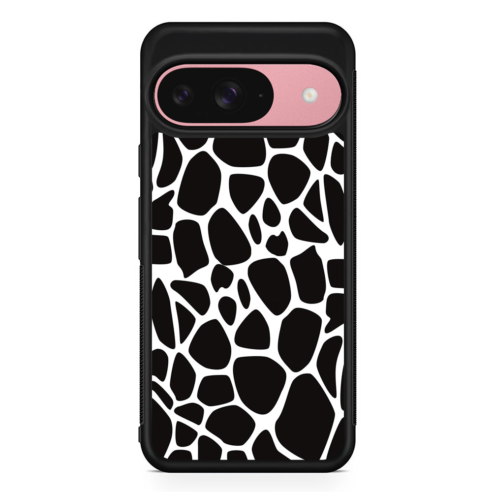 Cow Skin Pattern Google Pixel 9 Case | Google Pixel 9 Protective Rubber Case