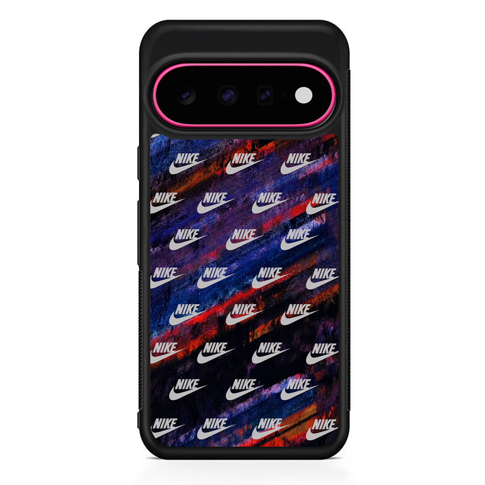 Nike Doodle Stripe Abstract Google Pixel 11 Case - Stylish Protective Phone Case