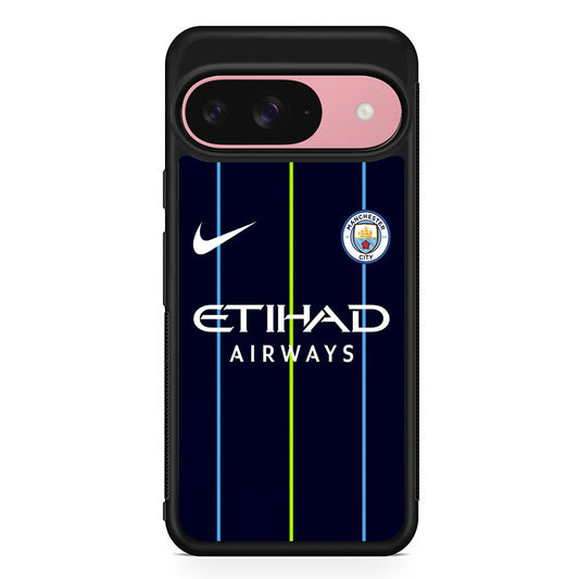 Nike Jersey Away Manchester City Google Pixel 9 Case | Durable Google Pixel 9 Cover