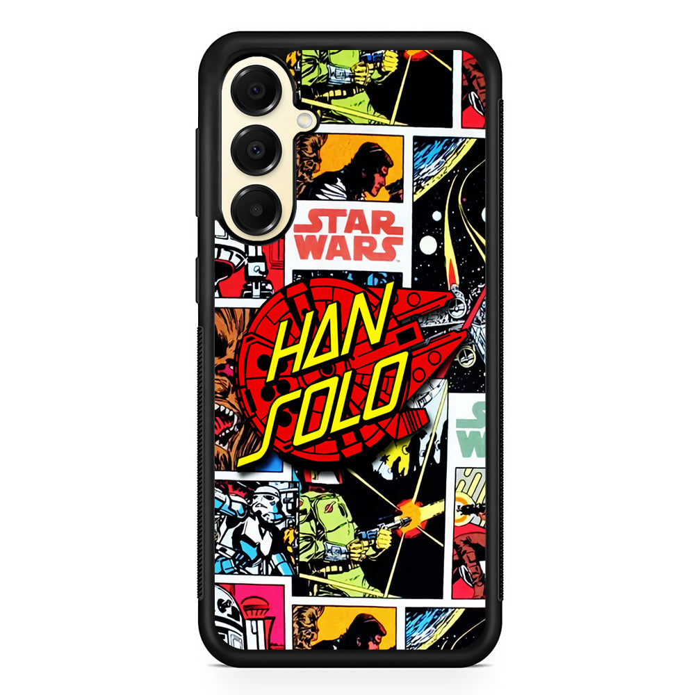 Star Wars Han Solo Sign Samsung Galaxy A16 Case | Slim Rubber Samsung Galaxy A16 Case