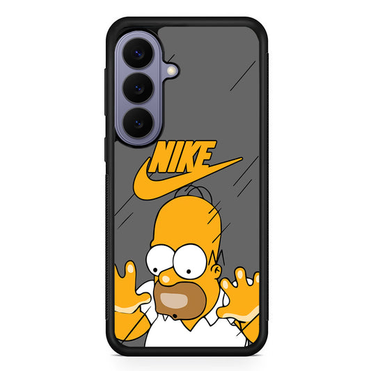 Nike Homer Simpson Character Samsung Galaxy S26 Case | Lightweight Samsung Galaxy S26 Phone Case
