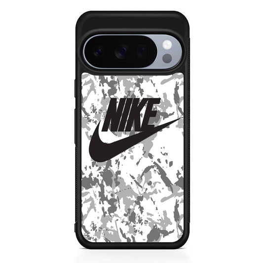 Nike Winter Camo  Logo Google Pixel 10 Pro Case | Protective Google Pixel 10 Pro Cover