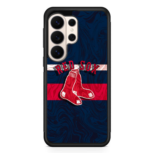 MLB Boston Red Sox Logo Samsung Galaxy S26 Ultra Case | Slim Protective Case for Samsung Galaxy S26 Ultra