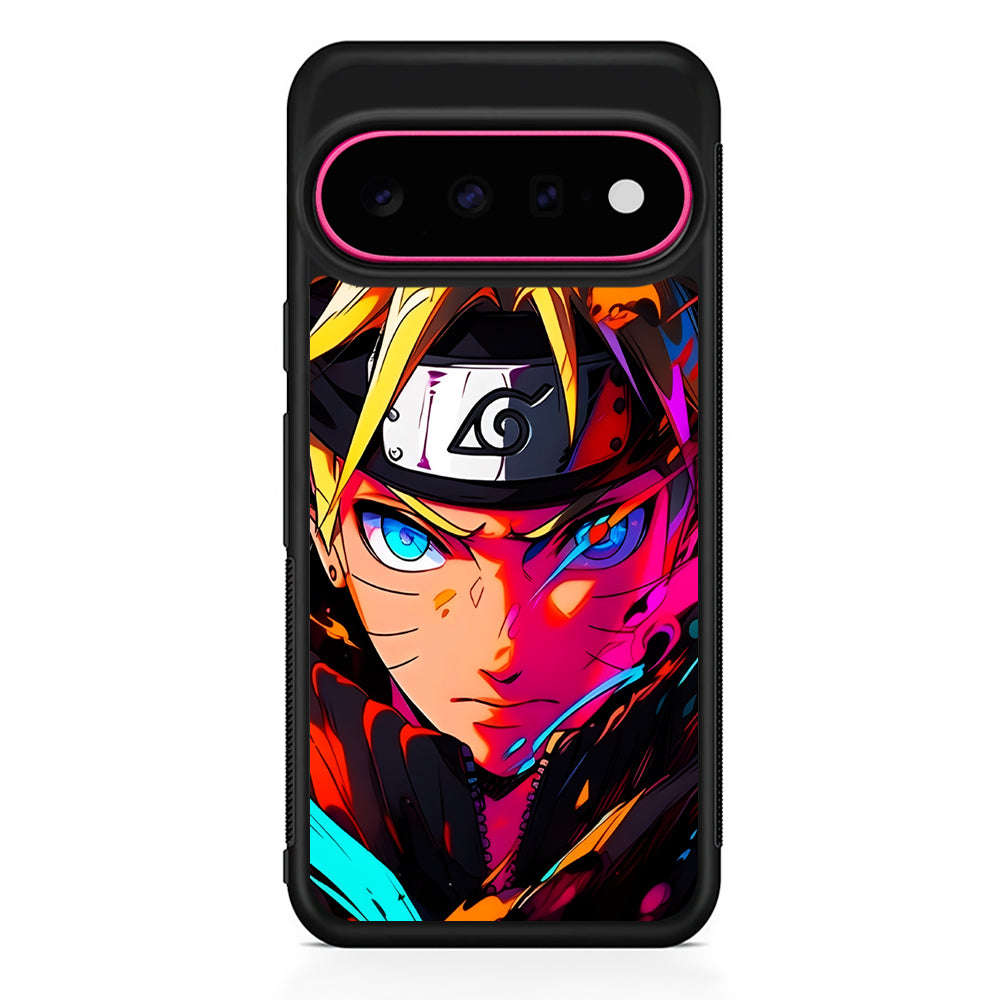 Naruto Uzumaki Colorful Art Google Pixel 11 Case | Slim Shockproof Cover