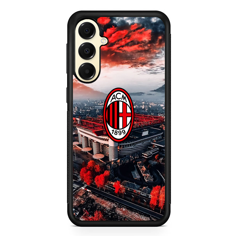 AC Milan San Siro Stadium Samsung Galaxy A16 Case | Slim Rubber Samsung Galaxy A16 Case
