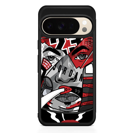Air Jordan Warrior's Eyes Google Pixel 10 Pro XL Case | Slim Google Pixel 10 Pro XL Protective Case