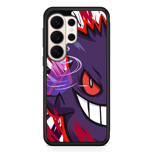 Pokemon Gengar Half Face Samsung Galaxy S26 Ultra Case | Slim Protective Case for Samsung Galaxy S26 Ultra