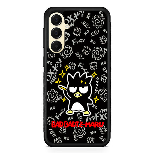 Badtz Maru Sanrio Black Samsung Galaxy A16 Case | Slim Rubber Samsung Galaxy A16 Case