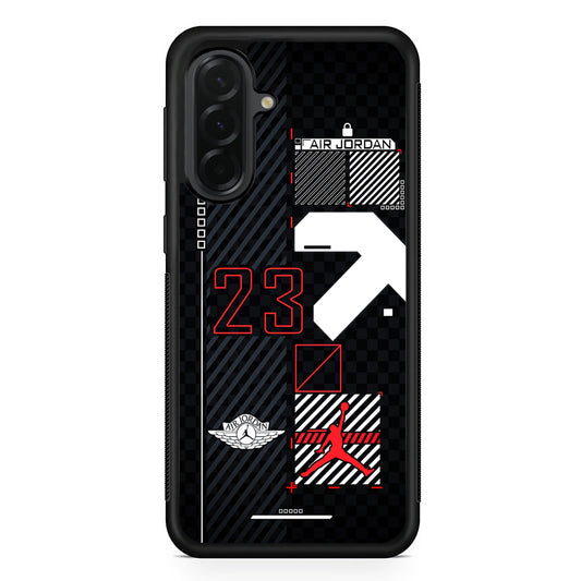 Air Jordan Robot Dome Samsung Galaxy A36 Case | Slim Samsung Galaxy A36 Protective Case