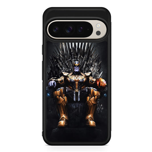 Thanos Sits On The Iron Throne Google Pixel 9 Pro Case | Slim Protective Cover