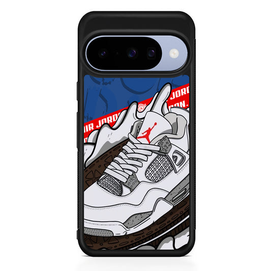 Air Jordan Surf with Imagination Google Pixel 10 Case | Google Pixel 10 Rubber Protective Case