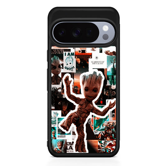 Groot Aesthetic Google Pixel 10 Pro Case | Slim Google Pixel 10 Pro Rubber Case