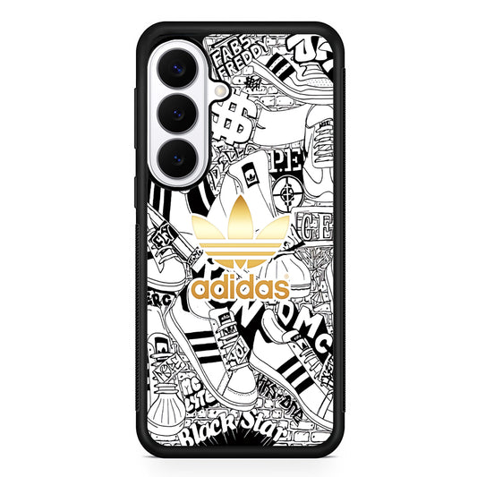 Adidas Fabulous Golden Glow Samsung Galaxy S26 Plus Case | Lightweight Protective Cover for Galaxy S26 Plus