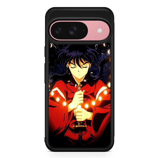 Inuyasha Moon Phases Google Pixel 9 Case | Google Pixel 9 Protective Rubber Case