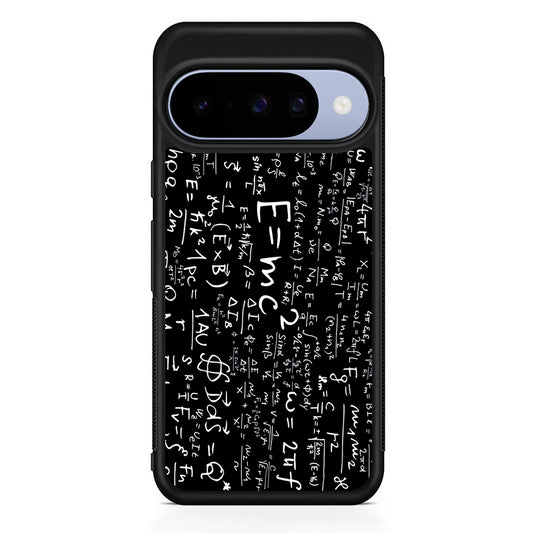 Physical Equations and Formulas Google Pixel 10 Case | Google Pixel 10 Rubber Protective Case