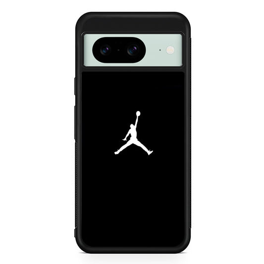 Jordan Black White Google Pixel 8 Case | Durable Protective Cover for Google Pixel 8