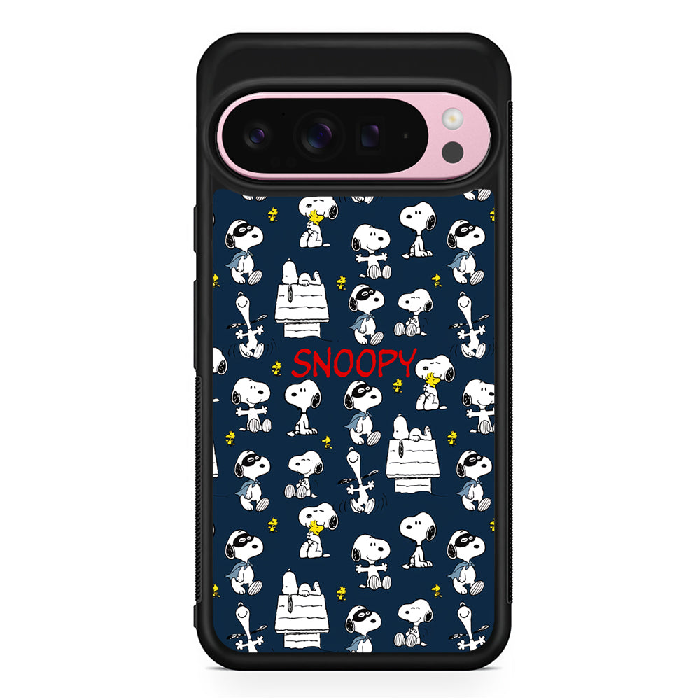 Snoopy All Activity Google Pixel 9 Pro XL Case | Protective Cover