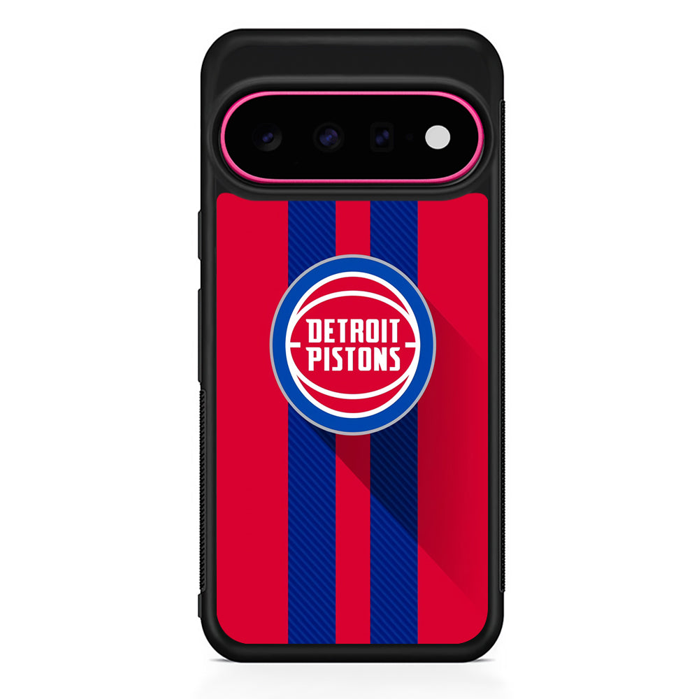 NBA Detroit Pistons Victory Ball Google Pixel 11 Case | Slim Shockproof Cover
