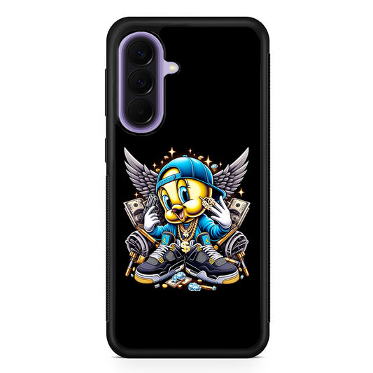 Tweety Bird Rich Samsung Galaxy A57 Case | Slim Samsung Galaxy A57 Rubber Case