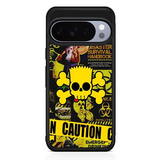 Bart Pirate Emergency Survival Google Pixel 10 Pro Case | Slim Google Pixel 10 Pro Rubber Case