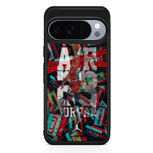 Air Jordan Record The Moment Google Pixel 10 Pro Case | Slim Google Pixel 10 Pro Rubber Case