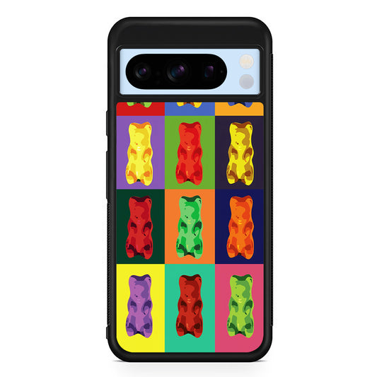 Gummy Bear Pop Art Google Pixel 8 Pro Case | Slim Rubber Case for Google Pixel 8 Pro