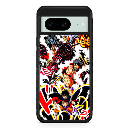 One Piece Luffy Gear Transformation Google Pixel 8 Case | Durable Protective Cover for Google Pixel 8