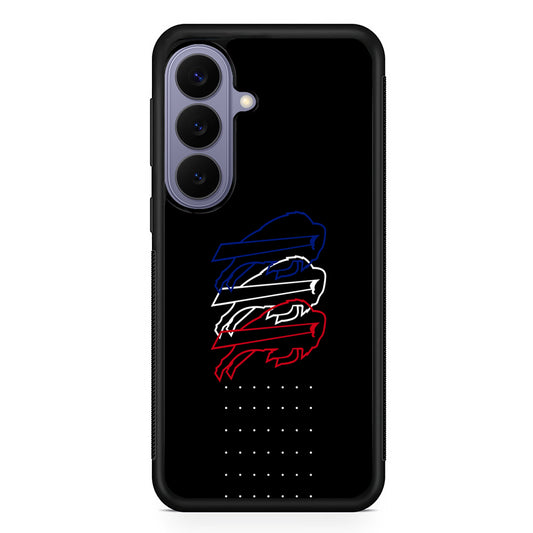 NFL Buffalo Bills Logo Samsung Galaxy S26 Case | Durable Rubber Case for Samsung Galaxy S26