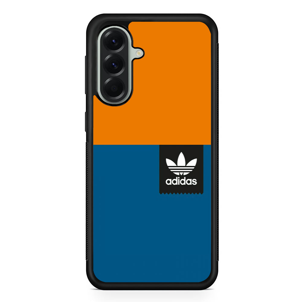 Adidas Logo On Square Samsung Galaxy A56 Case | Samsung Galaxy A56 Rubber Protective Case