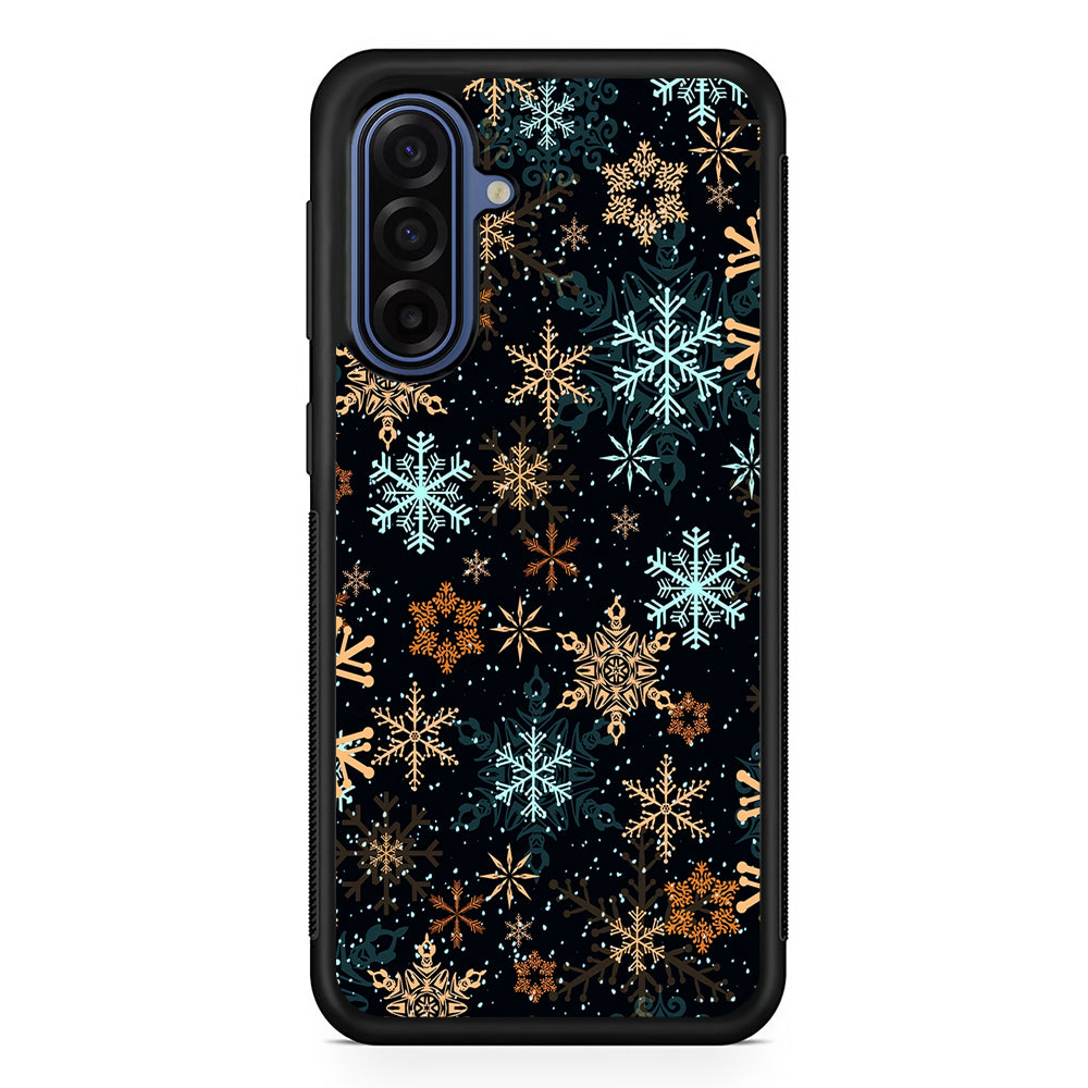 Snowflakes Winter Samsung Galaxy A17 Case | Slim Protective Phone Cover