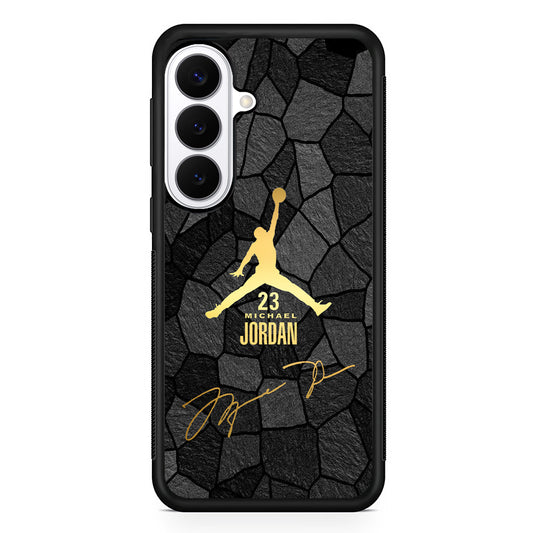 Air Jordan Golden Silhouette Samsung Galaxy S26 Plus Case | Lightweight Protective Cover for Galaxy S26 Plus