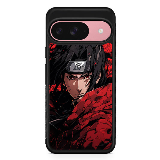 Itachi Uchiha Red Clothes Google Pixel 9 Case | Google Pixel 9 Protective Rubber Case